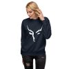 Unisex Premium Sweatshirt - Logo Light Front Big - Image 5
